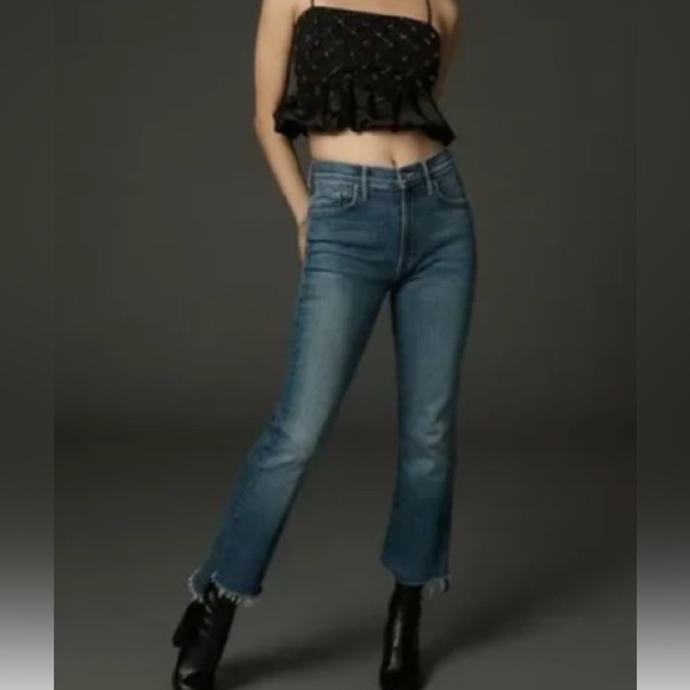 Mother -The Insider Crop Step Fray size 27